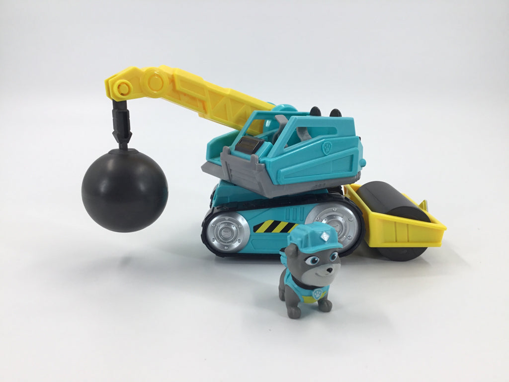 Paw Patrol Rubble & Crew Motor's Wrecking Ball Truck