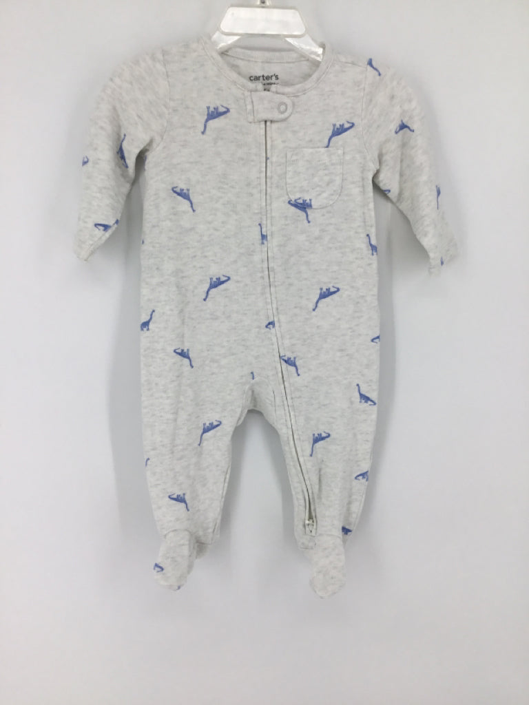 Child of Mine Child Size 3-6 Months Gray Sleepers
