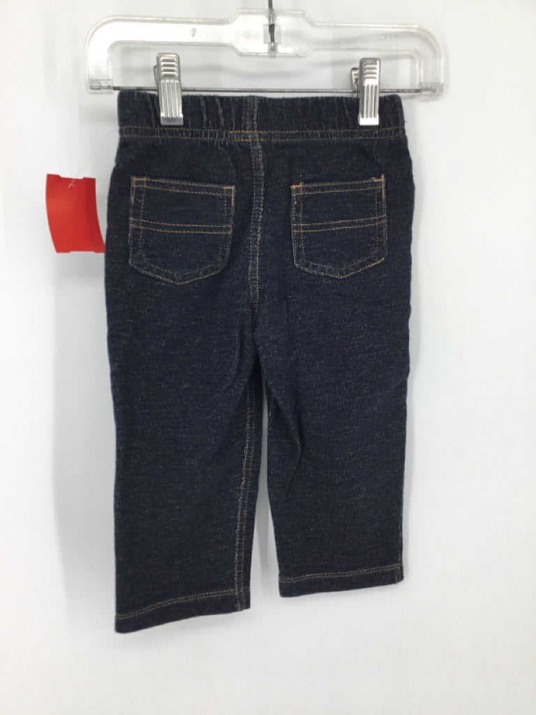 Carter's Child Size 18 Months Blue Solid Pants - boys
