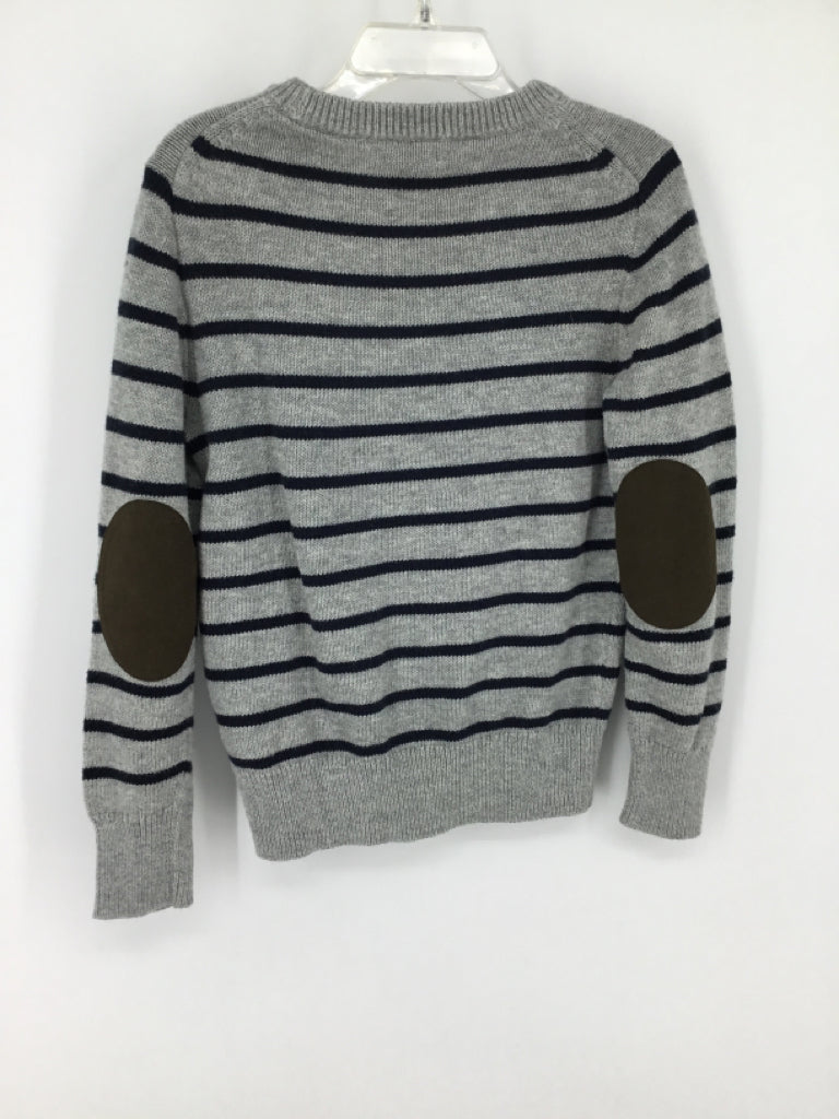 Crewcuts Child Size 4 Gray Stripe Sweater - boys