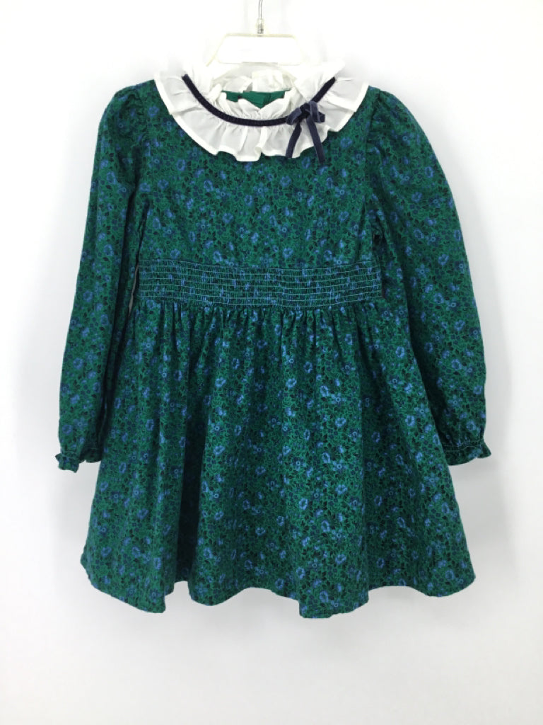 Janie and Jack Child Size 3 Green Dress - girls