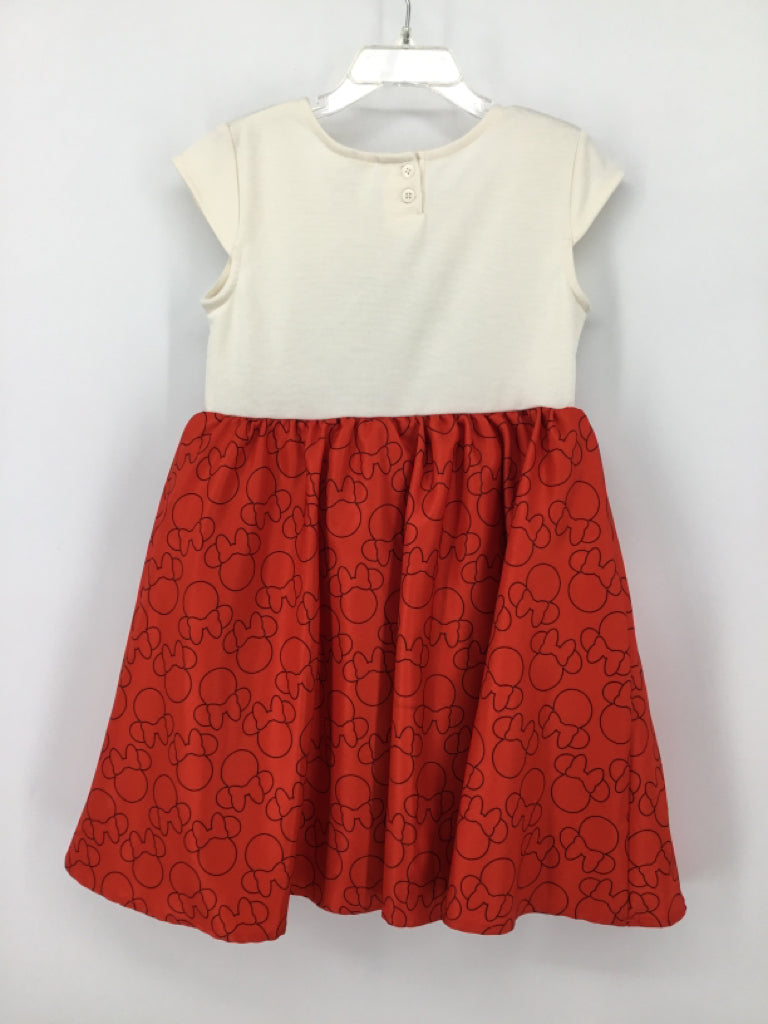Disney Child Size 6 Red Dress - girls