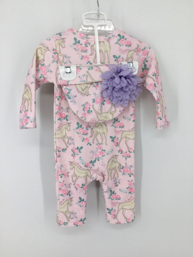 Baby Essentials Child Size 6 Months Pink Outfit - girls
