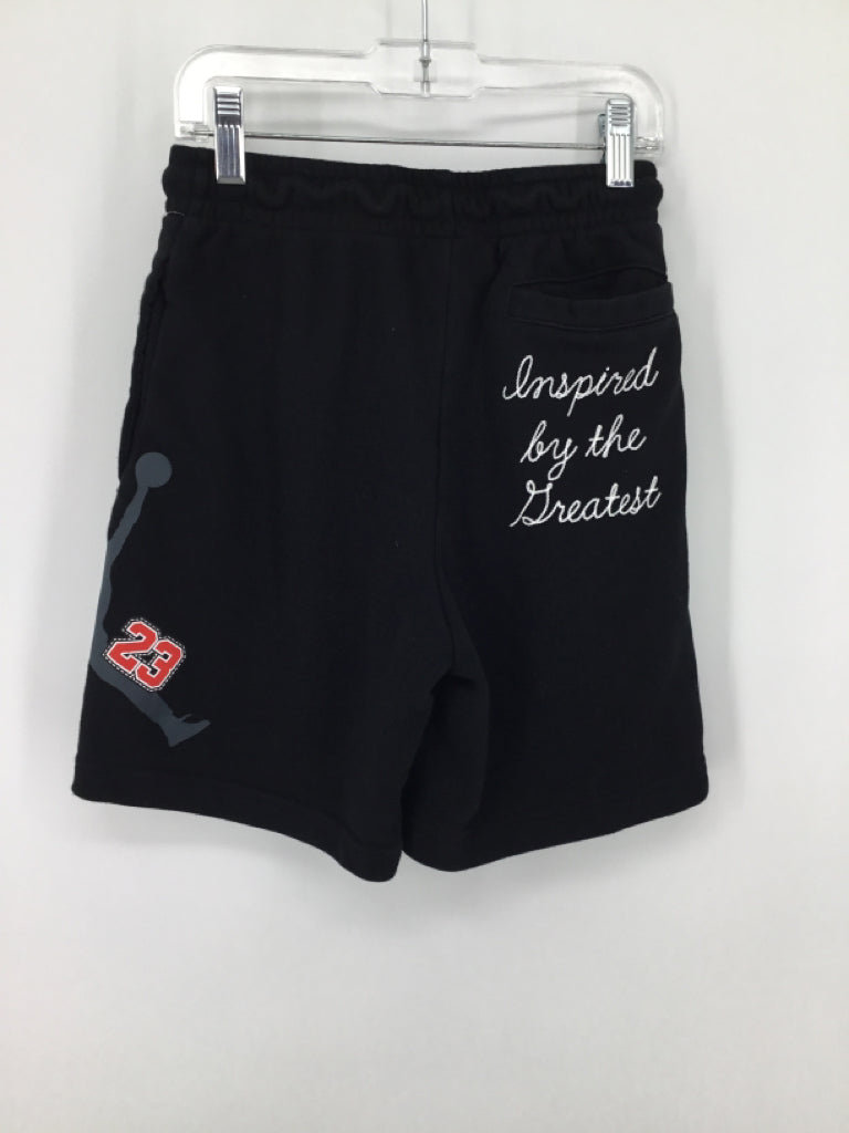 Air Jordan Child Size 10 Black Solid Shorts - boys