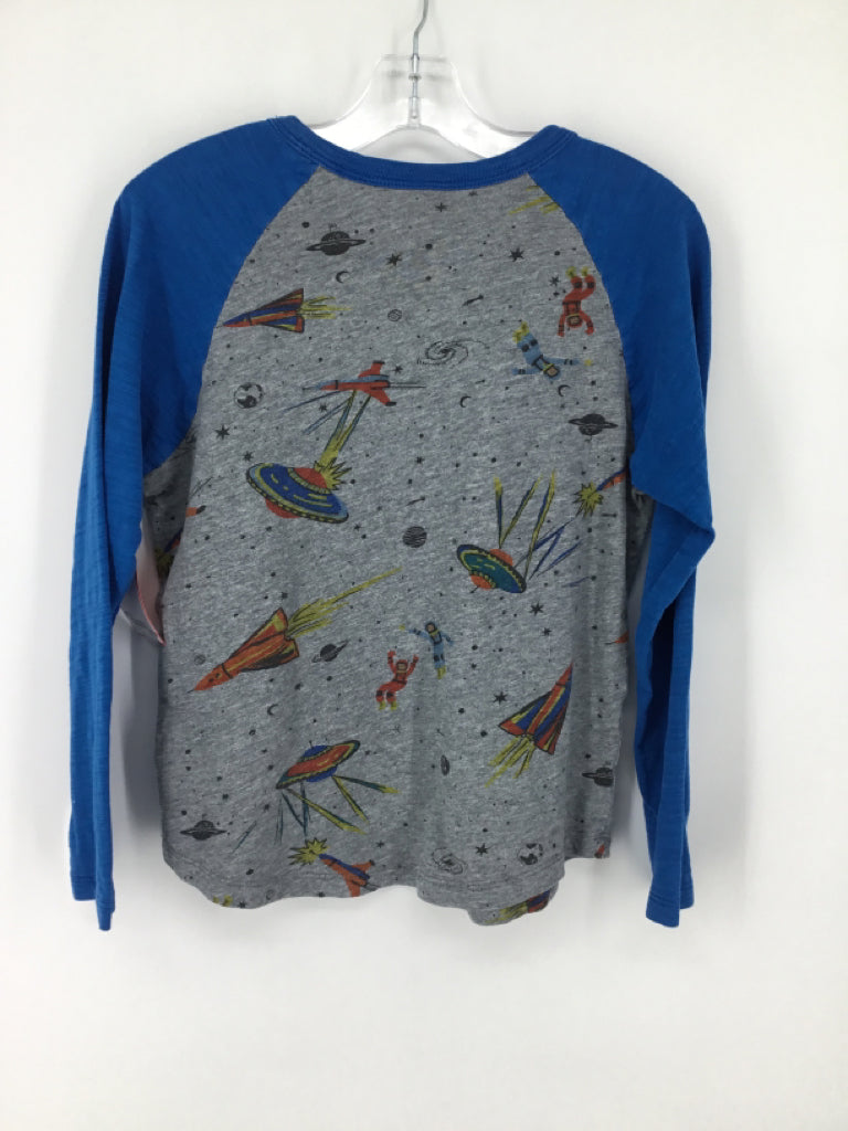 Hanna Andersson Child Size 8 Blue Space T-shirt - boys