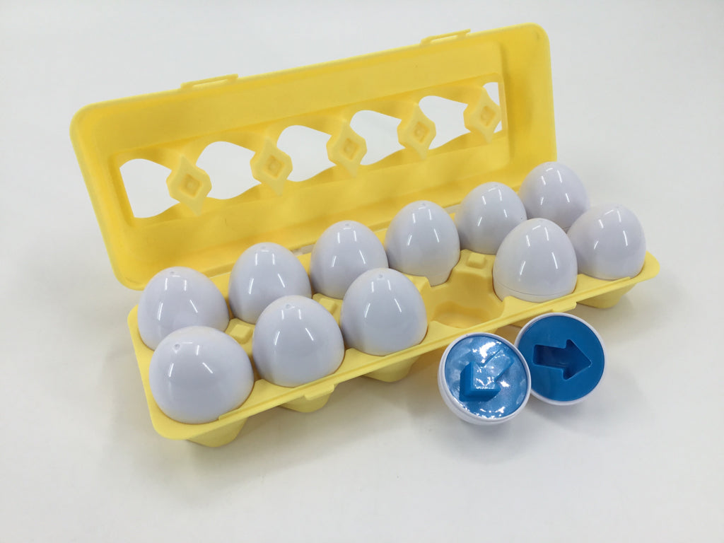 Egg Color & Shape Sorter