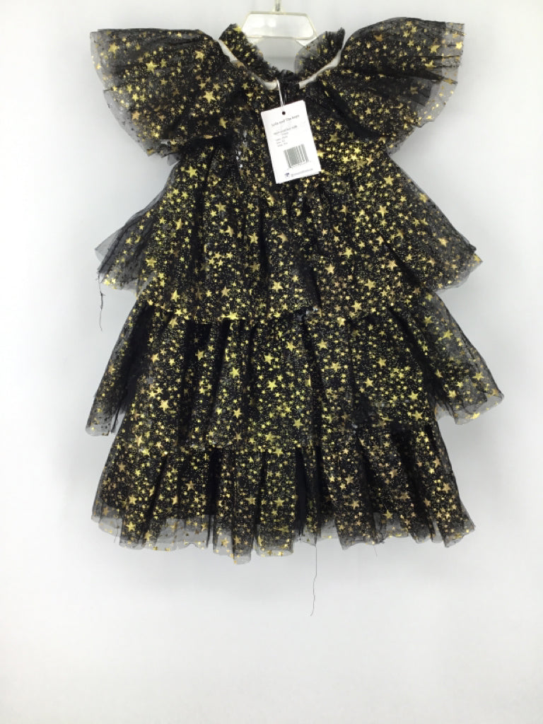 Lola & the Boys Child Size 6 Gold Dress - girls