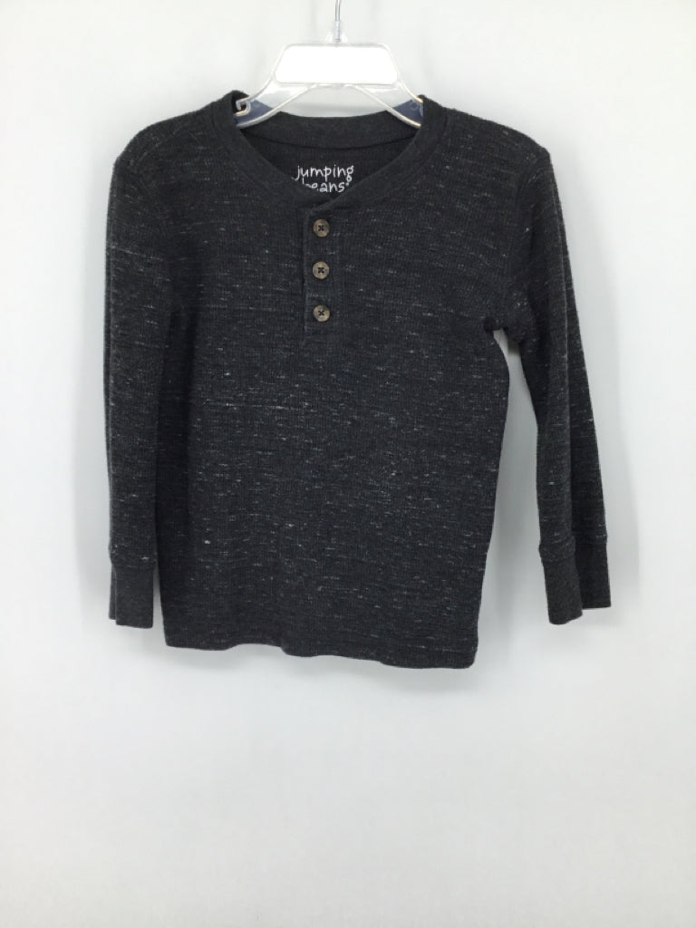 jumping beans Child Size 3 Black Marbled Shirt - boys