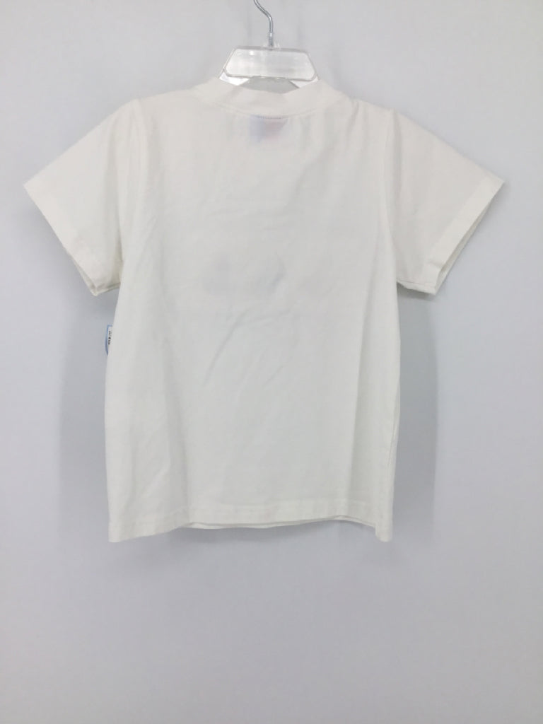 Ann + Reeves Child Size 4 White smocked T-shirt - boys