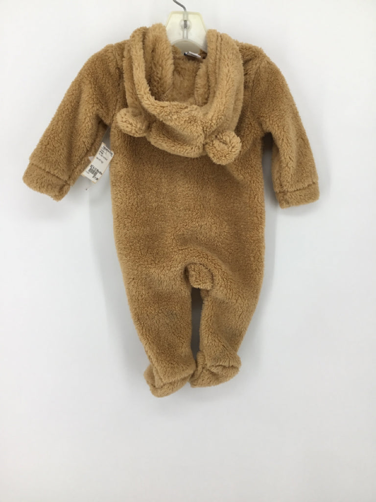 Old Navy Child Size 6-12 Months Tan Solid Outerwear - boys