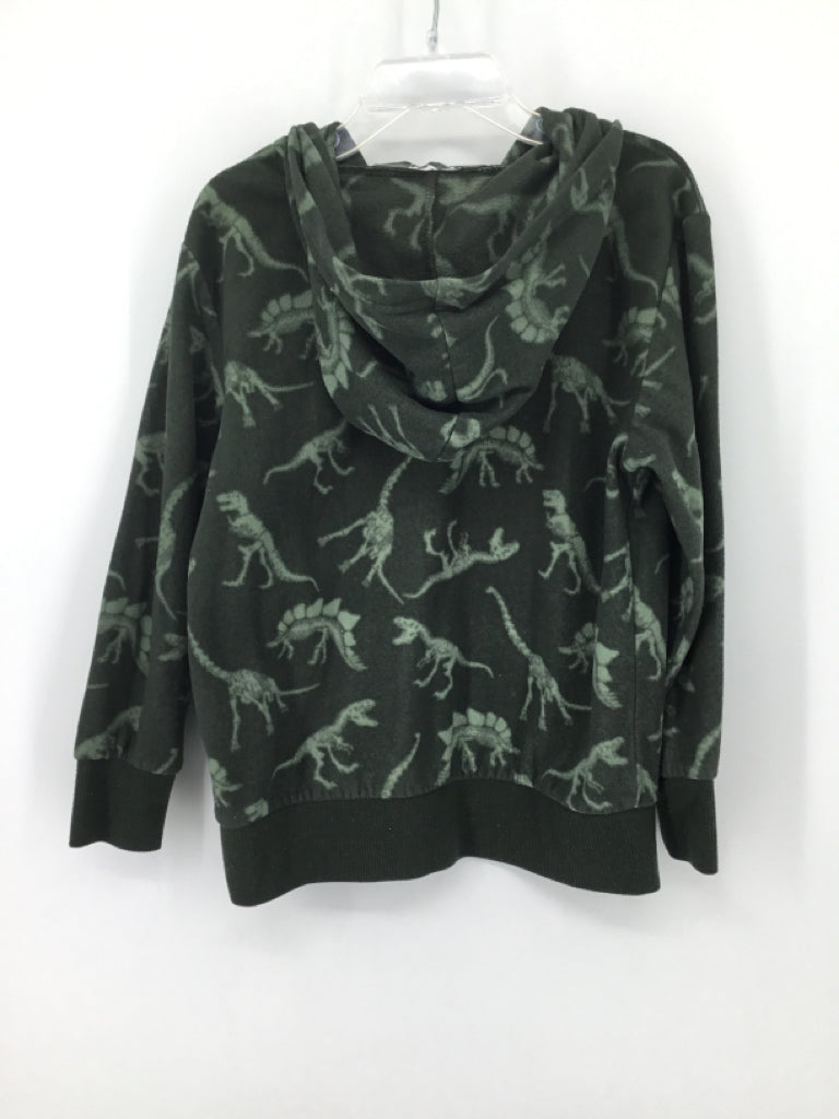 H & M Child Size 4 Green Diamond Sweatshirt - boys