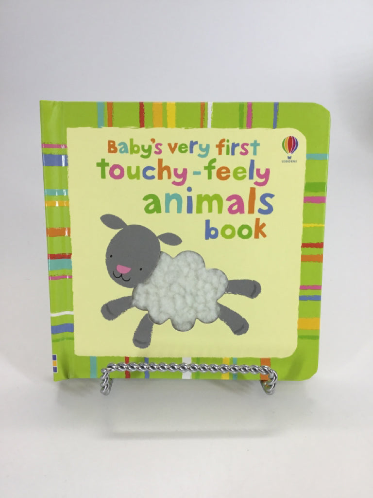 Usborne Baby's Very First Touchy-Feely Animals Book Board Book