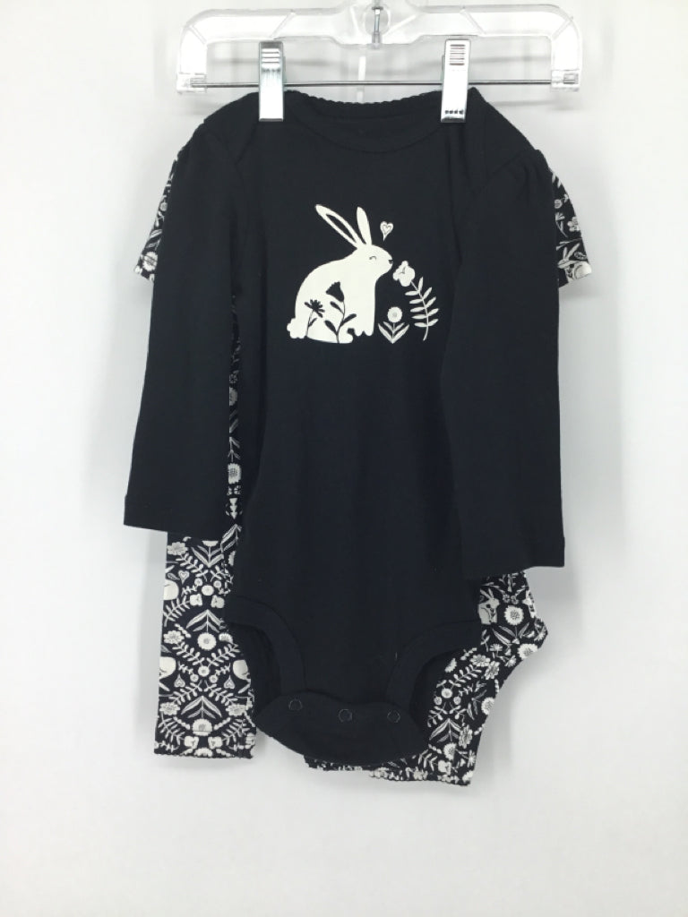 Carter's Child Size 12 Months Black Outfit - girls