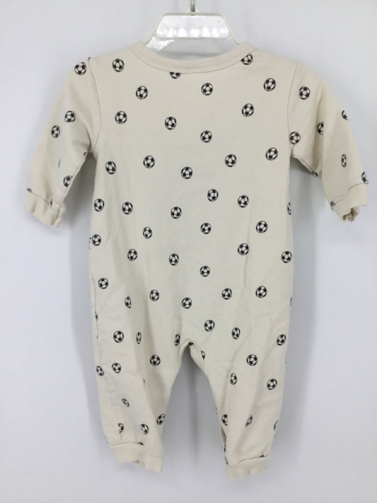 Carter's Child Size 6 Months Cream Sports Outfit - boys