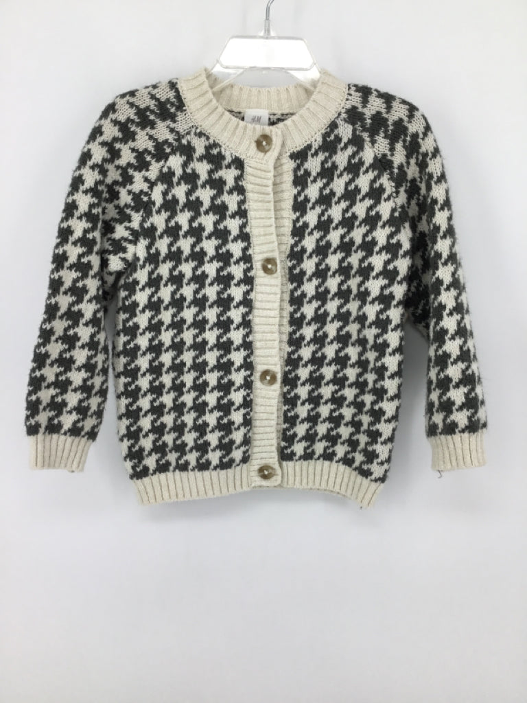 H & M Child Size 2 Gray Sweater - girls