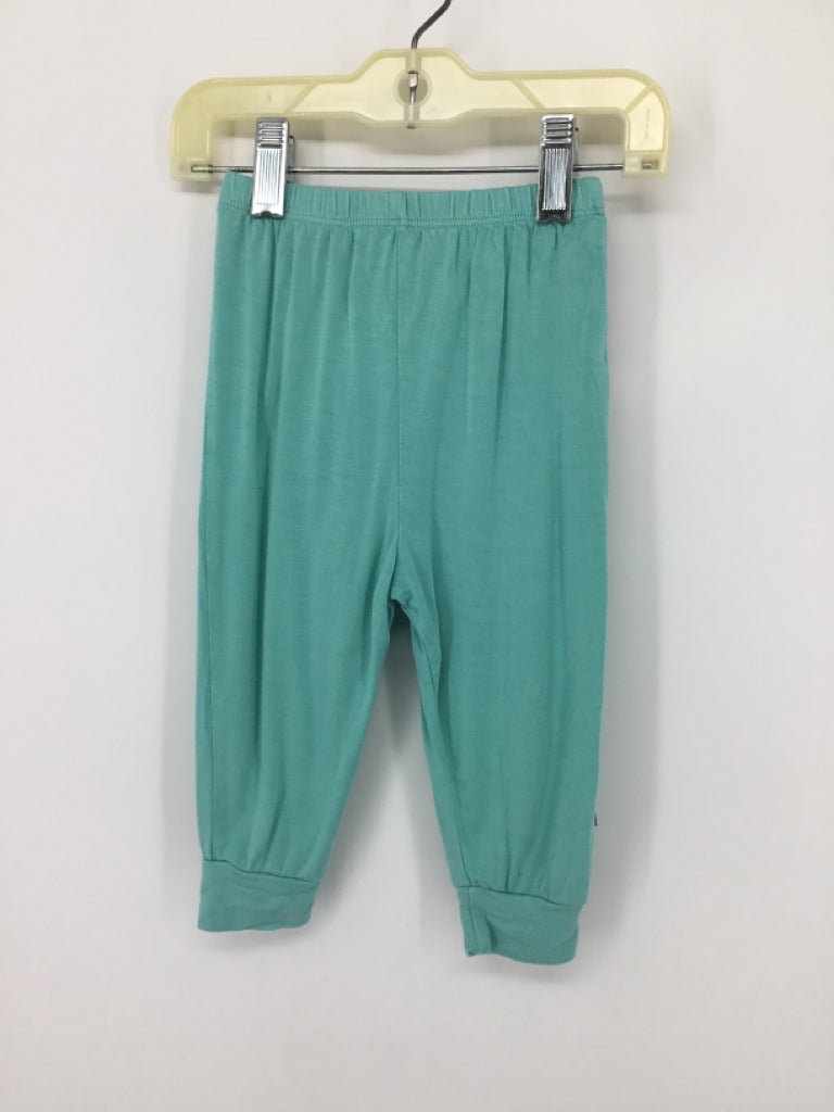 Kyte Child Size 6-12 Months Blue Solid Pants - boys