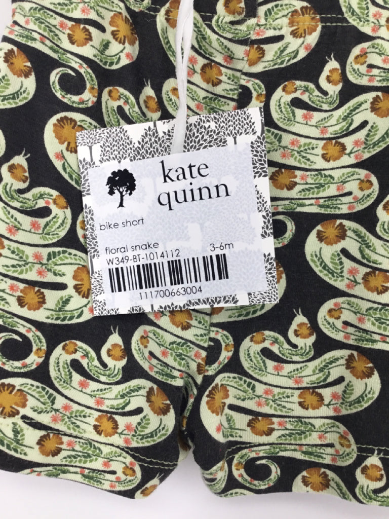 Kate Quinn Organics Child Size 6 Months Green Shorts - girls