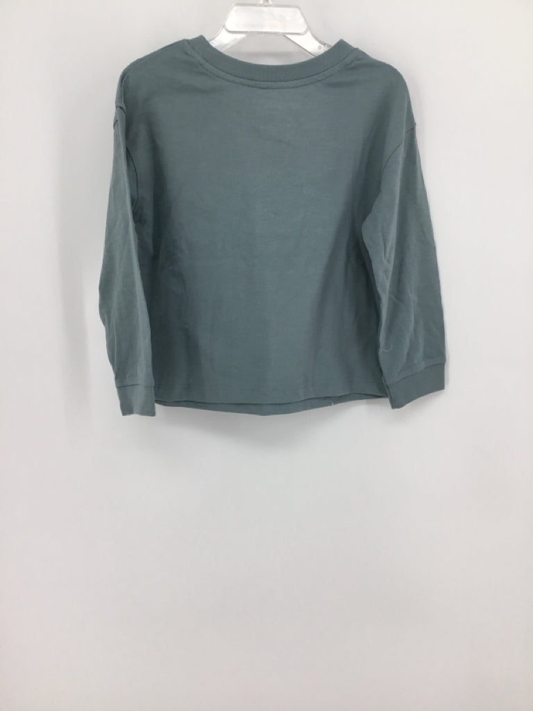 Cat & Jack Child Size 3 Blue Christmas T-Shirt
