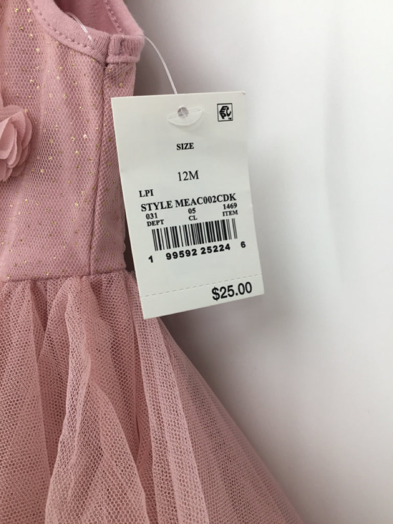 Audrey Camille Child Size 12 Months Pink Dress - girls