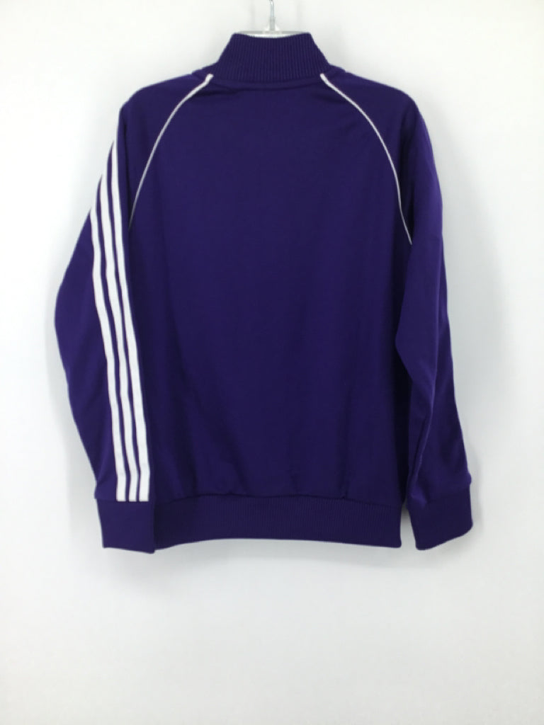 Adidas Child Size 6 Purple Jacket - girls