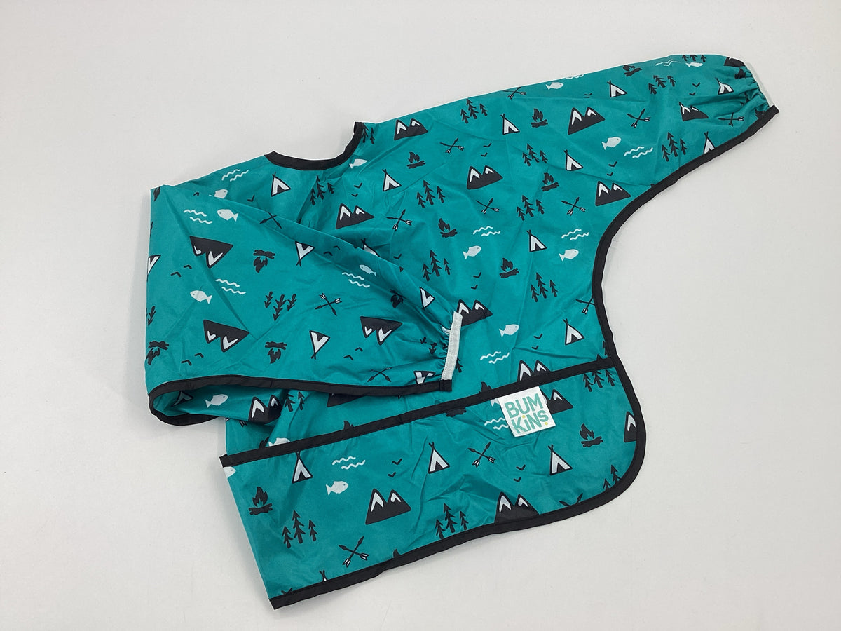 Bumkins Child Size One Size Teal Bib