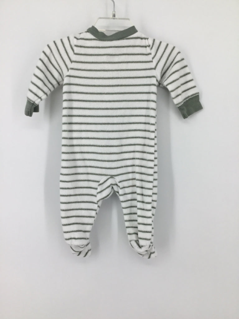 Carter's Child Size 3 Months Green Sleepers