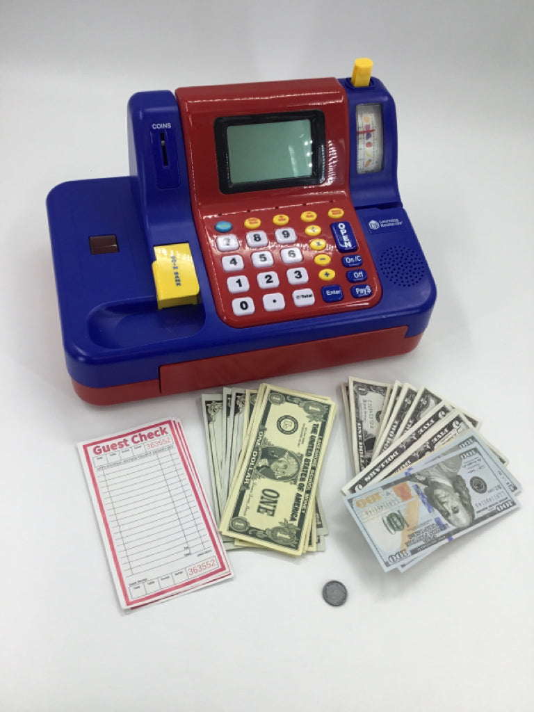 Learning Resources Pretend & Play Teaching Cash Register