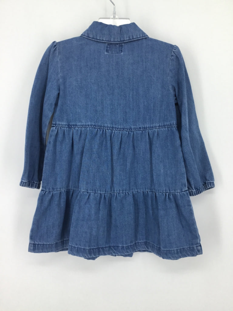 Little Planet Child Size 2 Blue Dress - girls