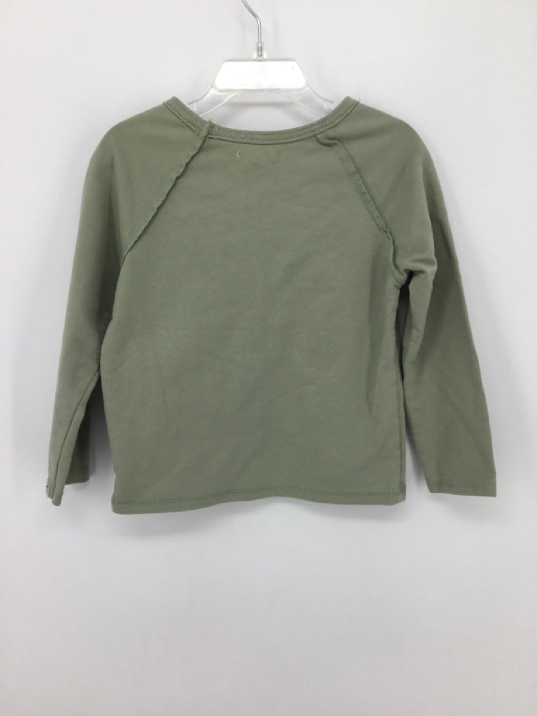 Grayson Collective Child Size 4 Green Shirt - girls