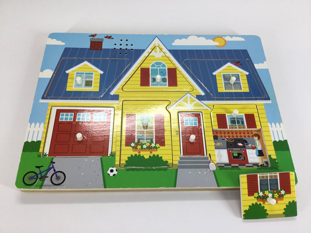 Melissa & Doug Around the House Sound Puzzle