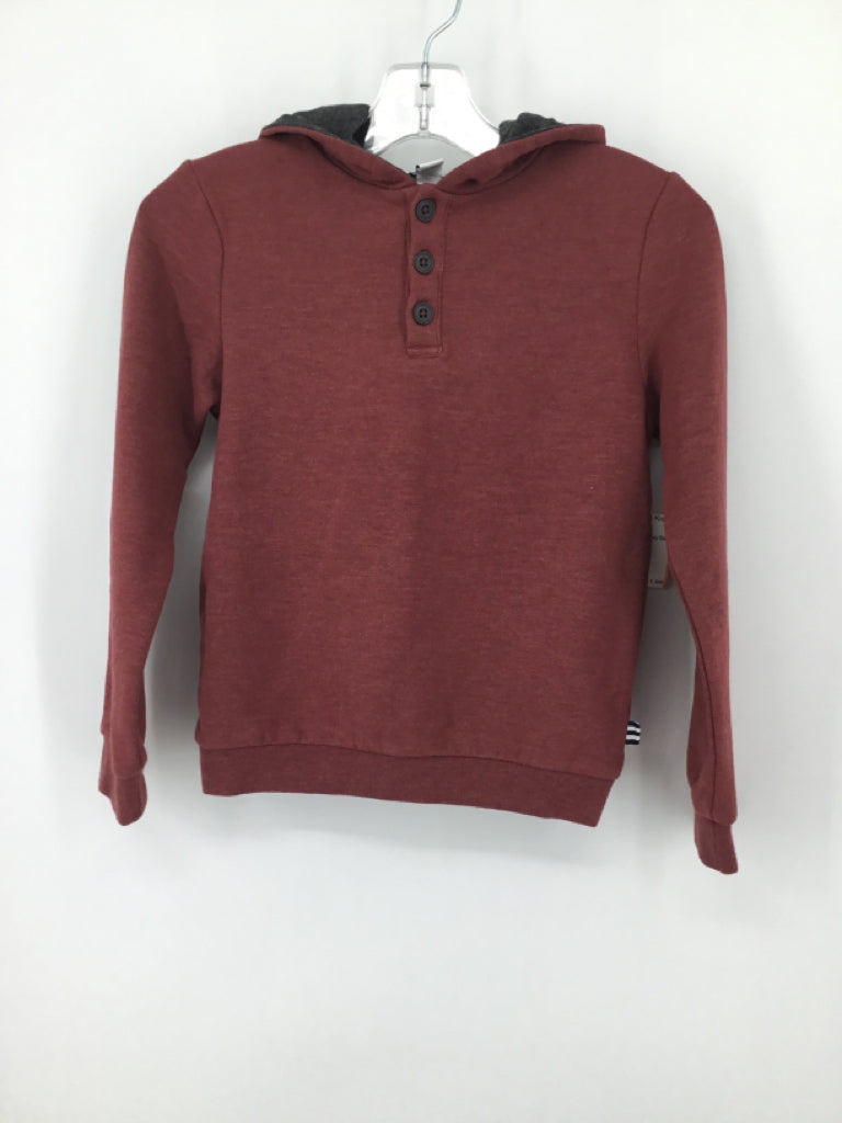 Splendid Child Size 5 Burgundy Solid Shirt - boys