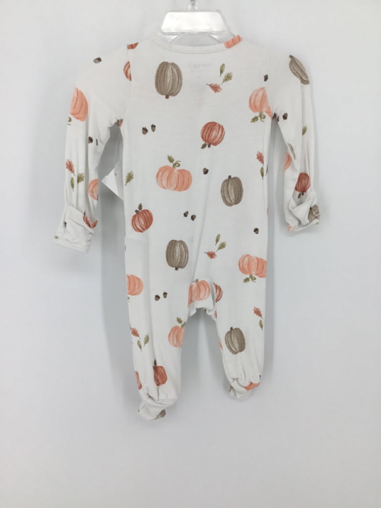 Just One You Made by Carters Child Size 3 Months White Halloween Sleeper