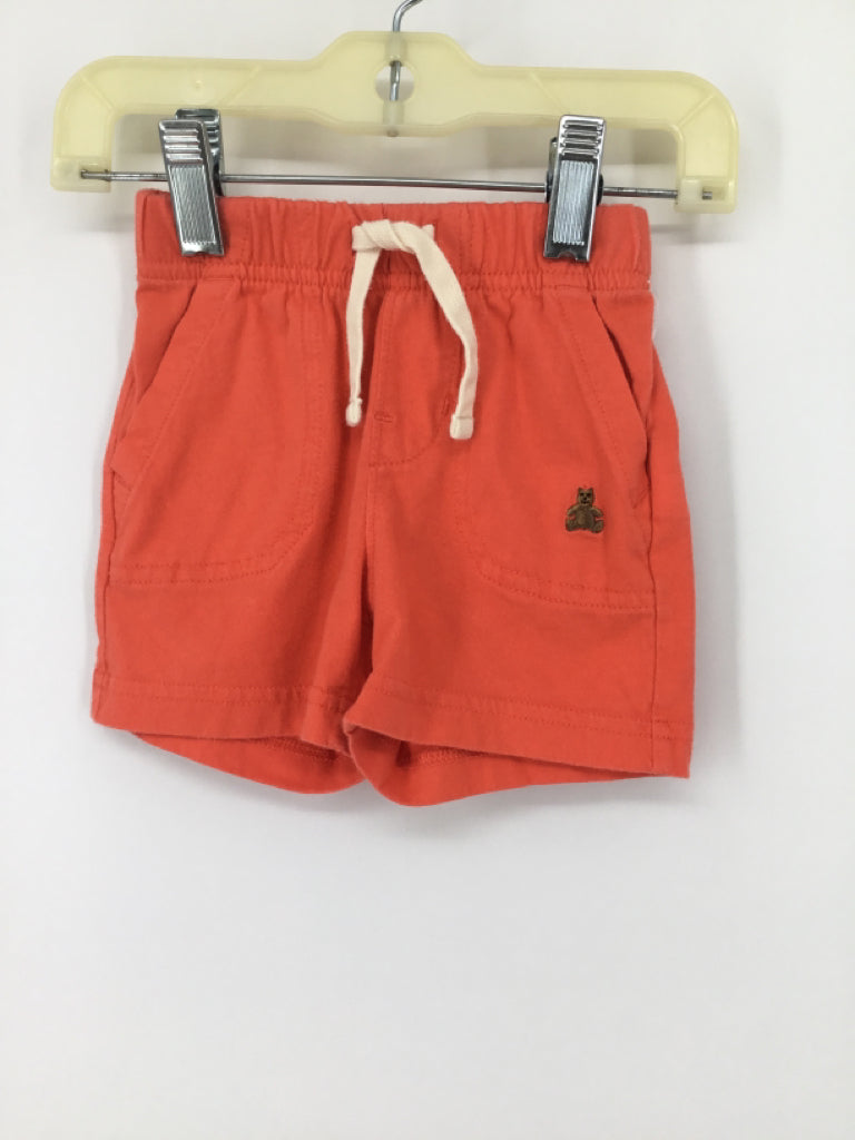 Baby Gap Child Size 6-12 Months Orange Solid Shorts - boys