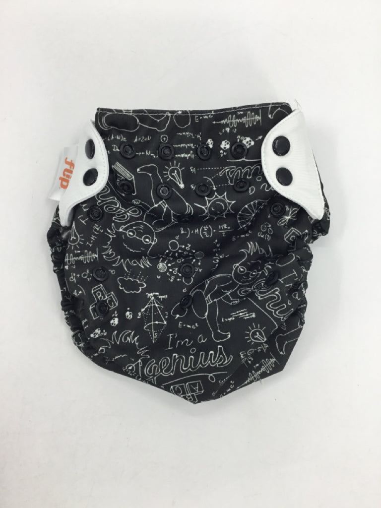 Flip Child Size One Size Black Print Cover Cloth Diaper