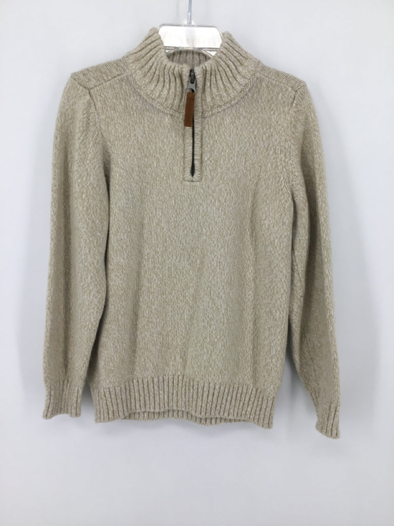 Carter's Child Size 4 Tan Marbled Sweater - boys