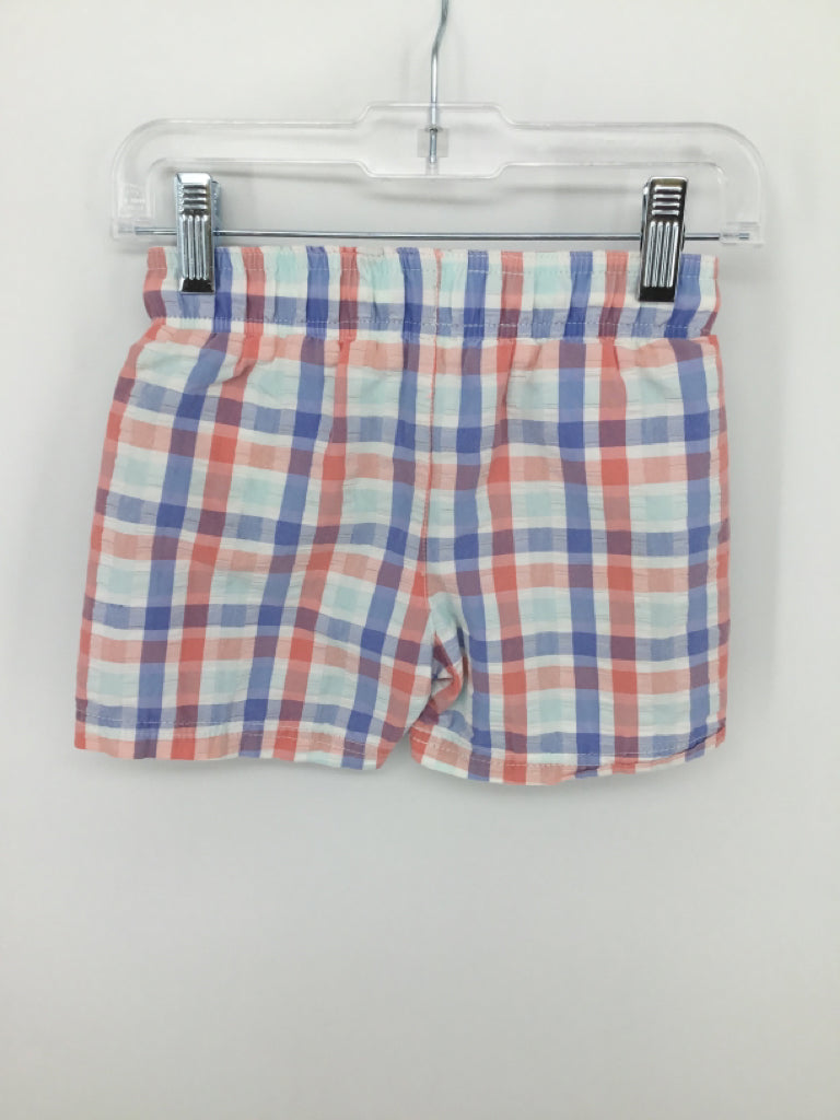 Cat & Jack Child Size 2 Blue Plaid Swimwear - boys