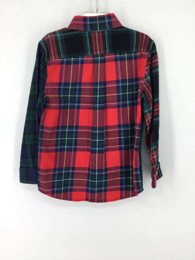 vineyard vines Child Size 5 Multi-Color Plaid Shirt - boys