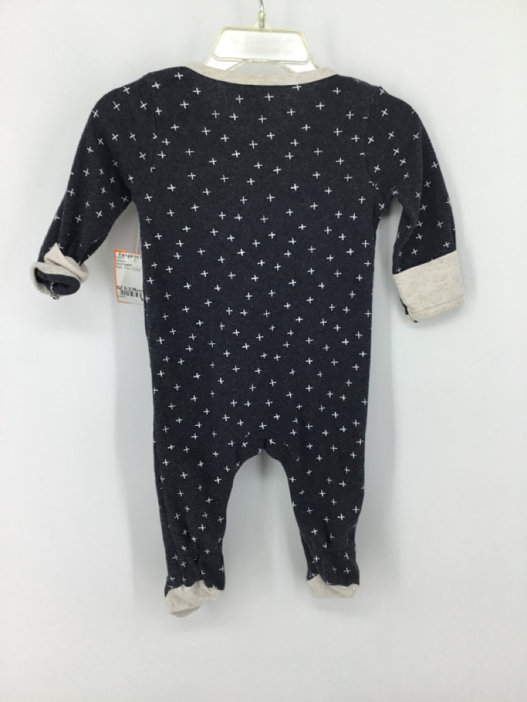 cloud island Child Size 0-3 Months Black Sleepers
