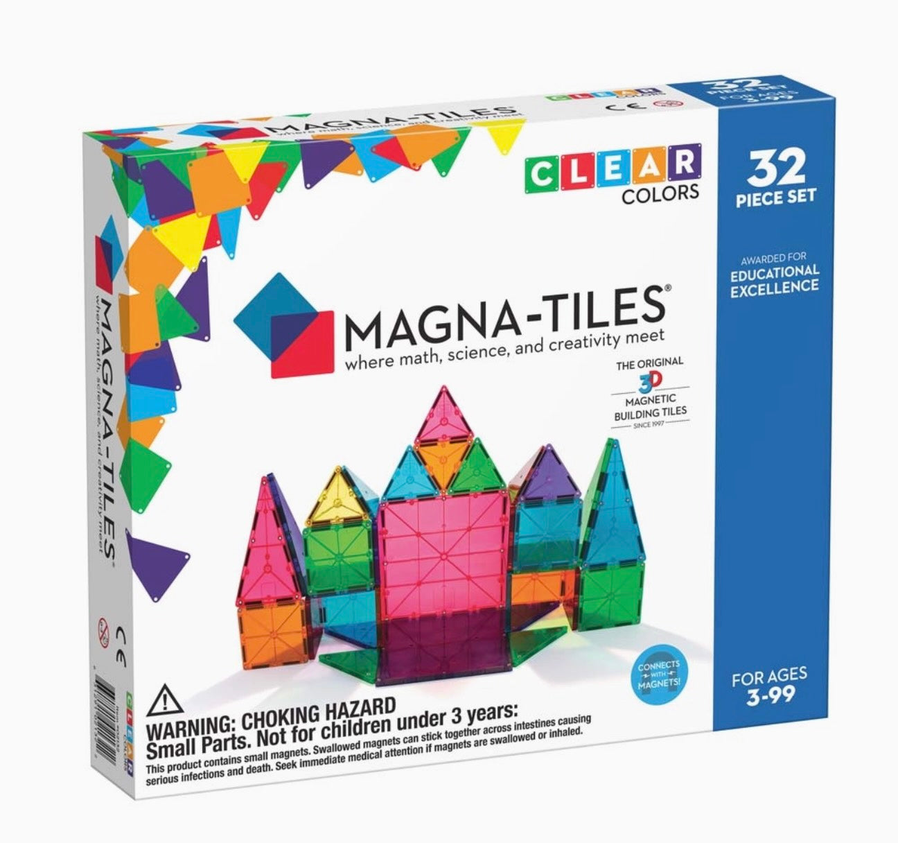 Magna-Tiles - Classic 32 Piece Set