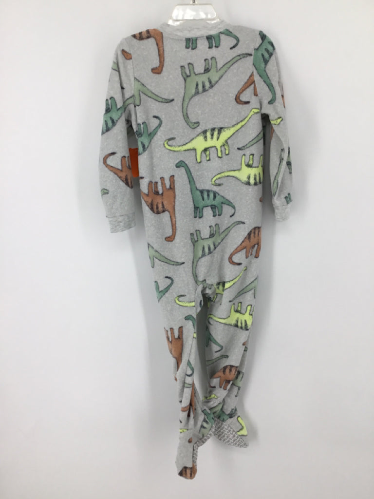 Carter's Child Size 3 Toddler Gray Sleepers