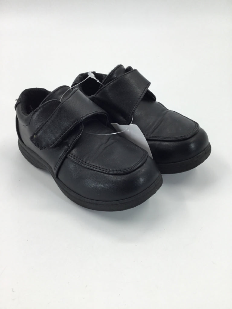 French Toast Child Size 9 Toddler Black Dress Shoes