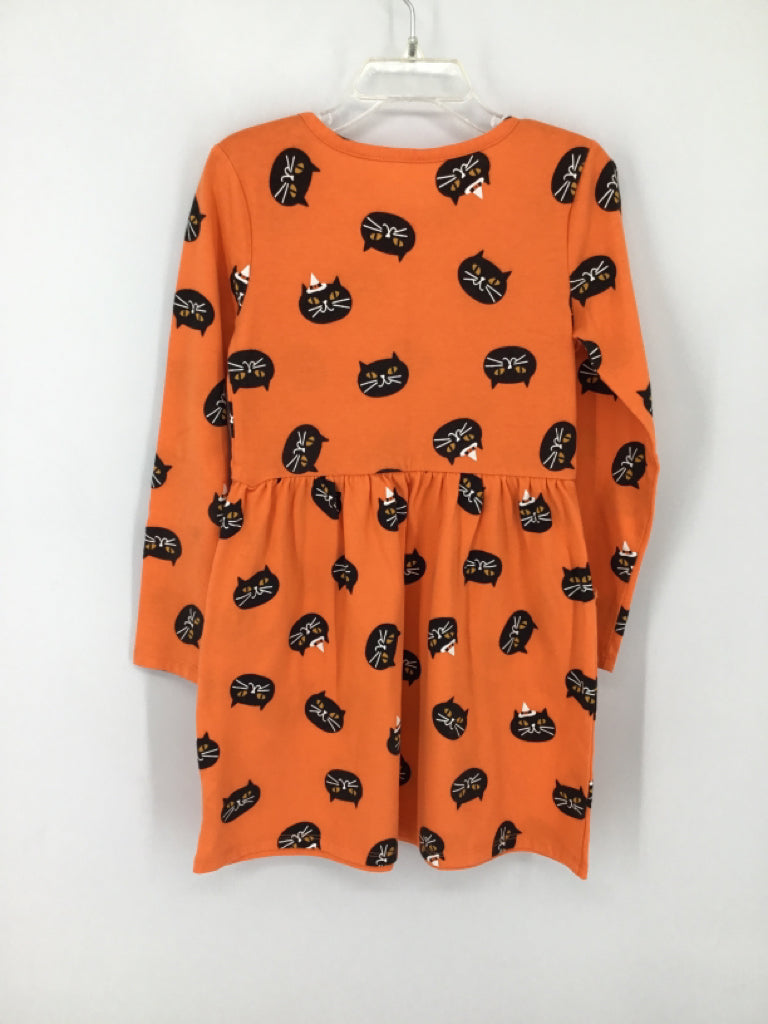 Cat & Jack Child Size 6 Orange Halloween Dress