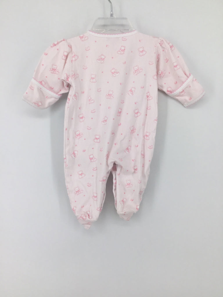 Kissy Kissy Child Size 0-3 Months Pink Sleepers