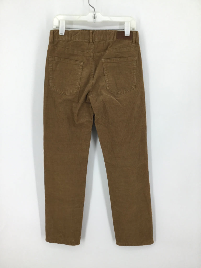 Janie and Jack Child Size 12 Tan Solid Pants - boys