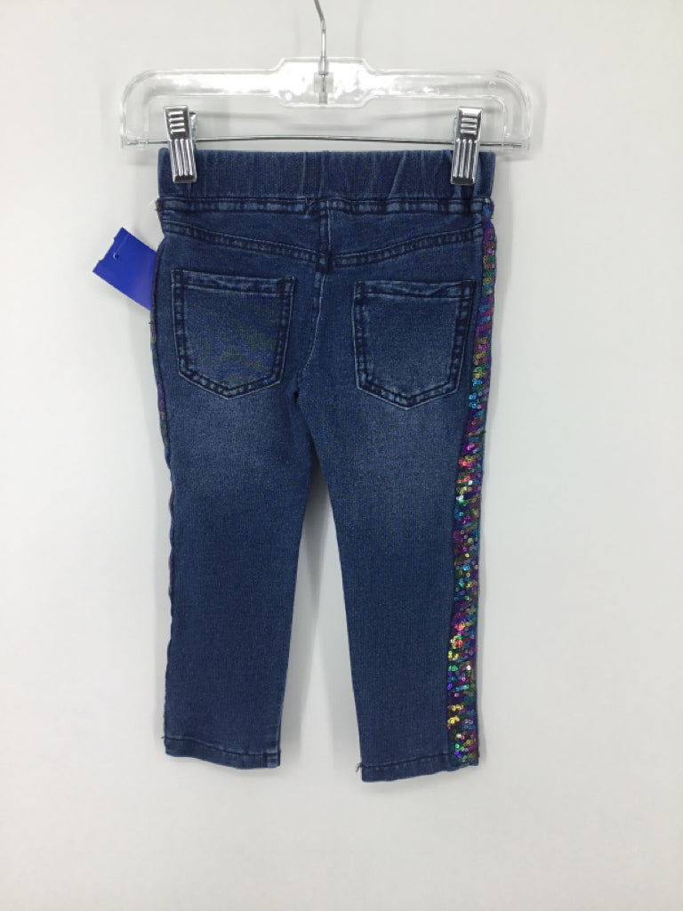 Flapdoodles Child Size 2 Blue Pants - girls