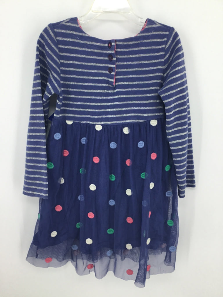 Mini Boden Child Size 4 Blue Dress - girls