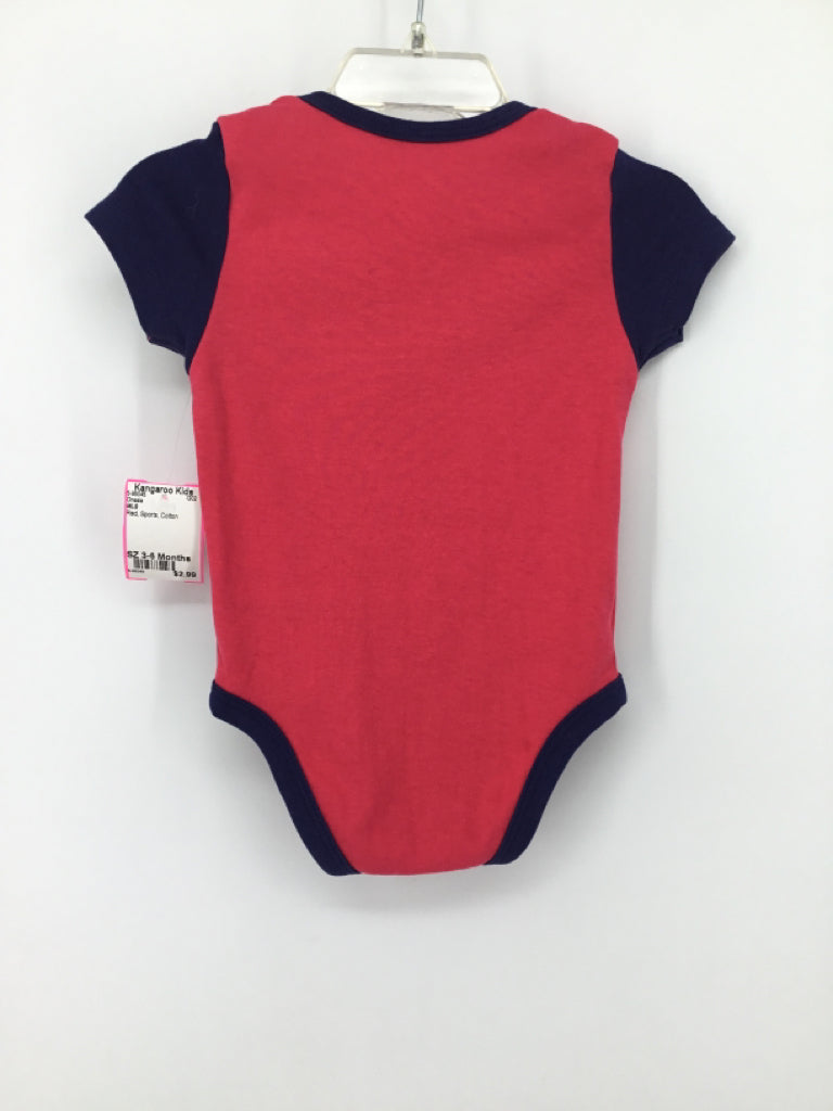 MLS Child Size 3-6 Months Red Onesie