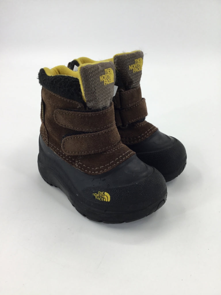 The North Face Child Size 6 Toddler Brown Rain/Snow Boots