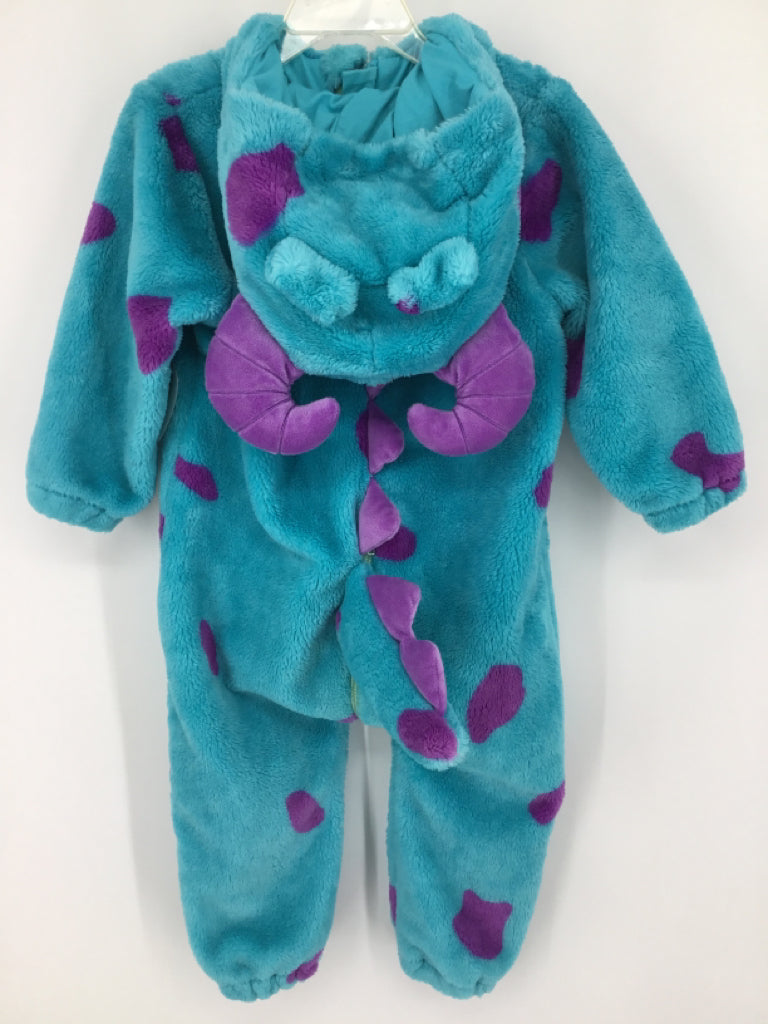 Child Size 4 Blue Monsters Inc Halloween Costume