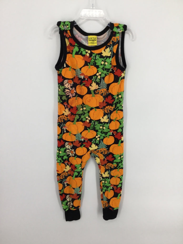 Duns Child Size 3 Orange Halloween Outfit